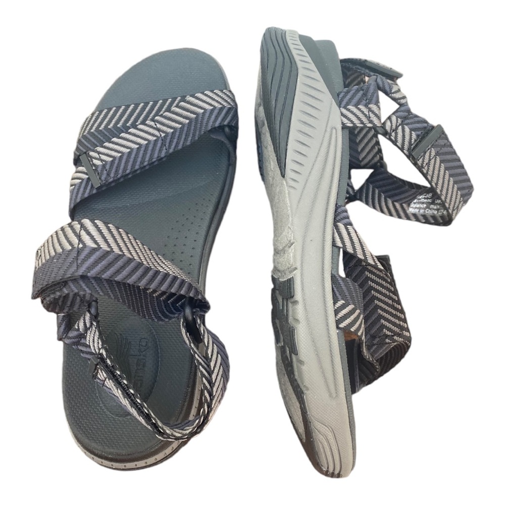 Dansko New Women's Racquel Sandal Black Herringbone size 38